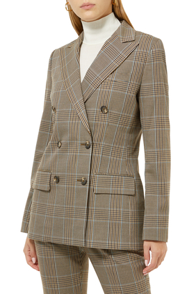 Plaid Suiting Jacket